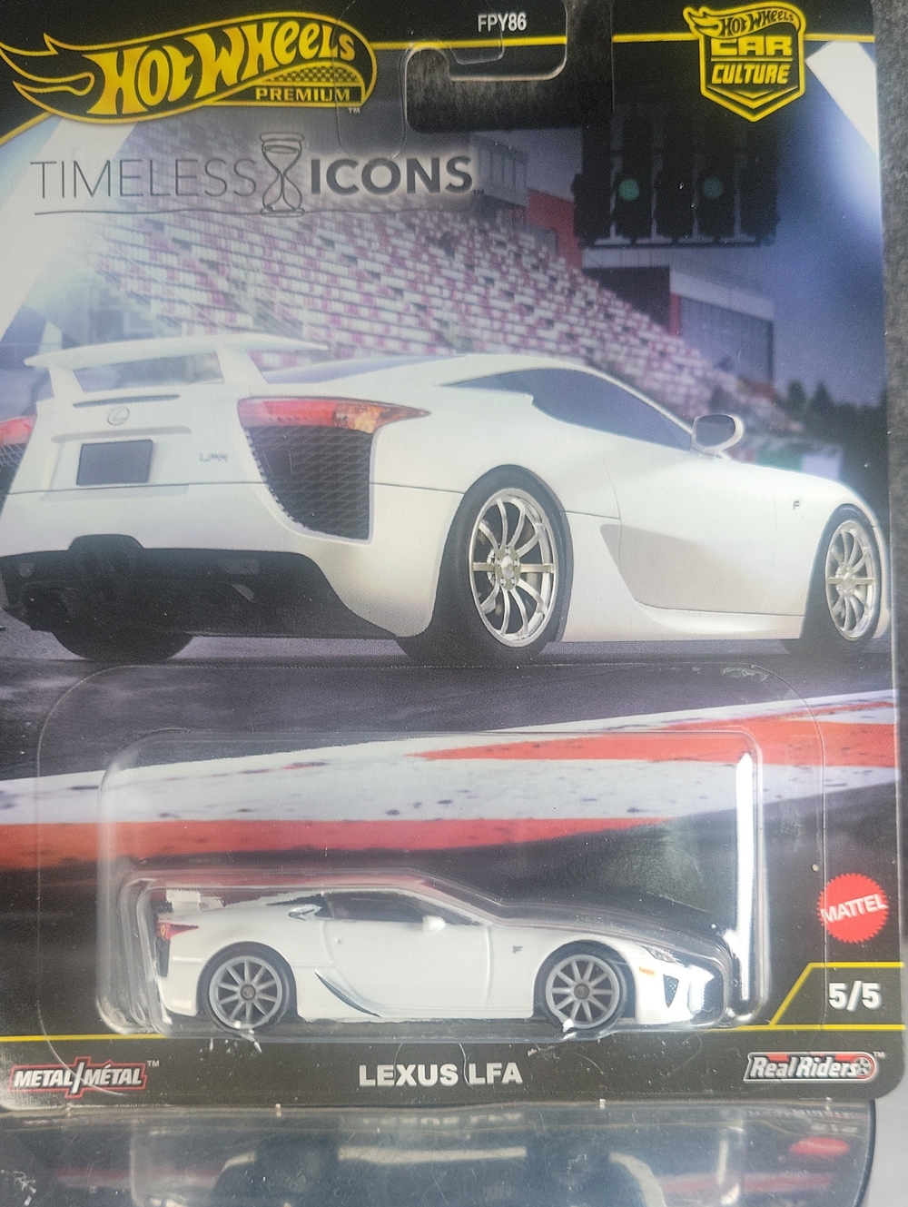 Hot Wheels Lexus LFA Die-Cast Car - White
